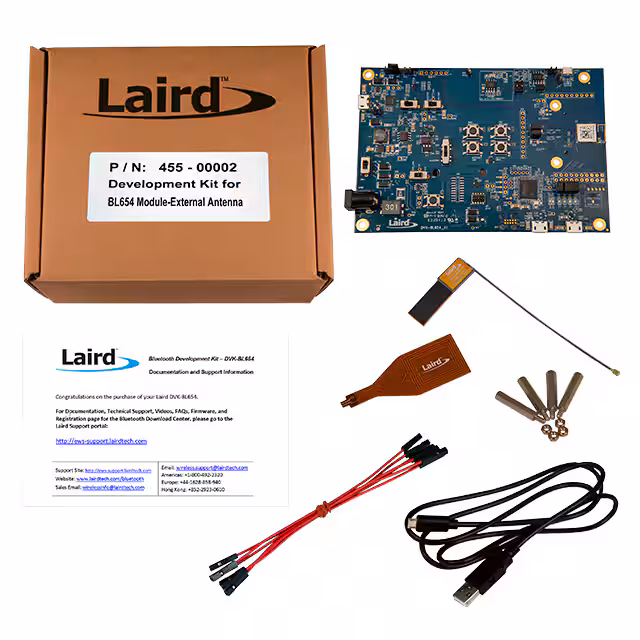 455-00002 Laird Connectivity Inc.  Cartes de kits d'évaluation et de développement RF